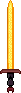 Inventory icon of War Sword (Orange Blade)