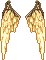Icon of Yellow Diamond Wings