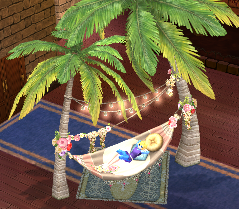 Seated preview of Doki Doki Island Hammock