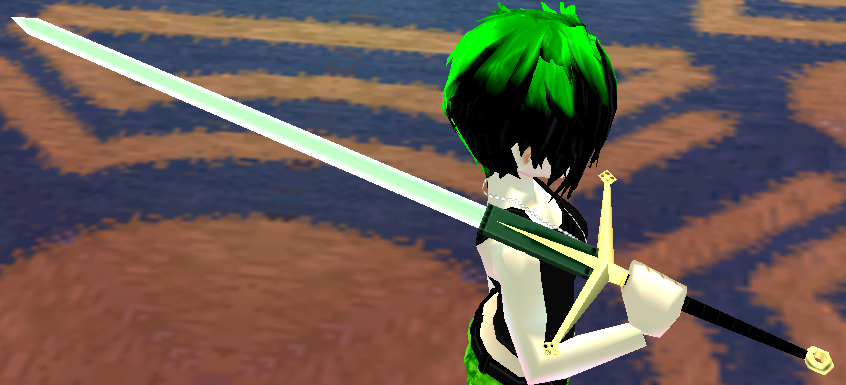 Claymore (Green Blade) Equipped.png