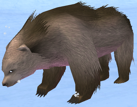 Picture of Brown Snowfield Bear