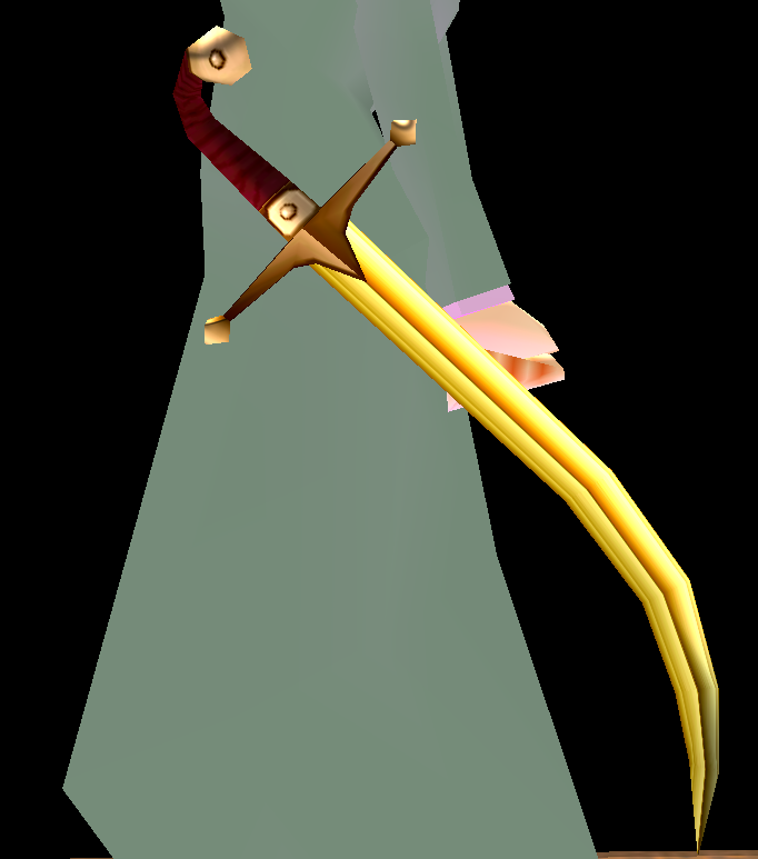 Sheathed Scimitar