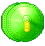 Inventory icon of Cymbals (Green Metal, Yellow Handle)