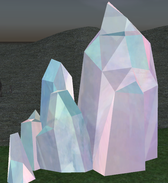 How Homestead Avalon Plains Divine Crystal appears at night