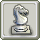 Building icon of Homestead Chess Piece - White Knight and White Square