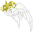 Icon of Blooming White Widespan Wings