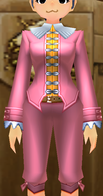 Equipped Female Chic Suit viewed from the front