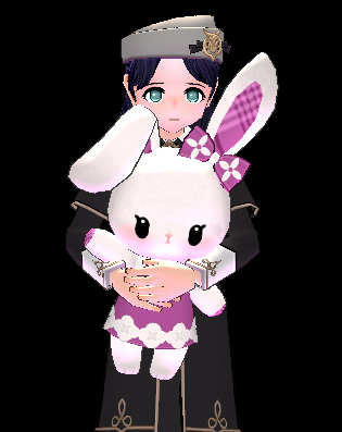 Equipped Sestia Academy Bunny Plushie