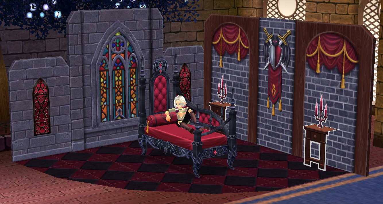 Seated preview of Halloween Vampire Studio Set