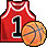 Inventory icon of Damage Skin - Basketball Jersey