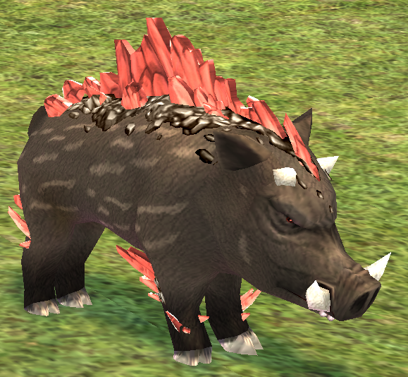 Picture of Ruby Crystal Boar